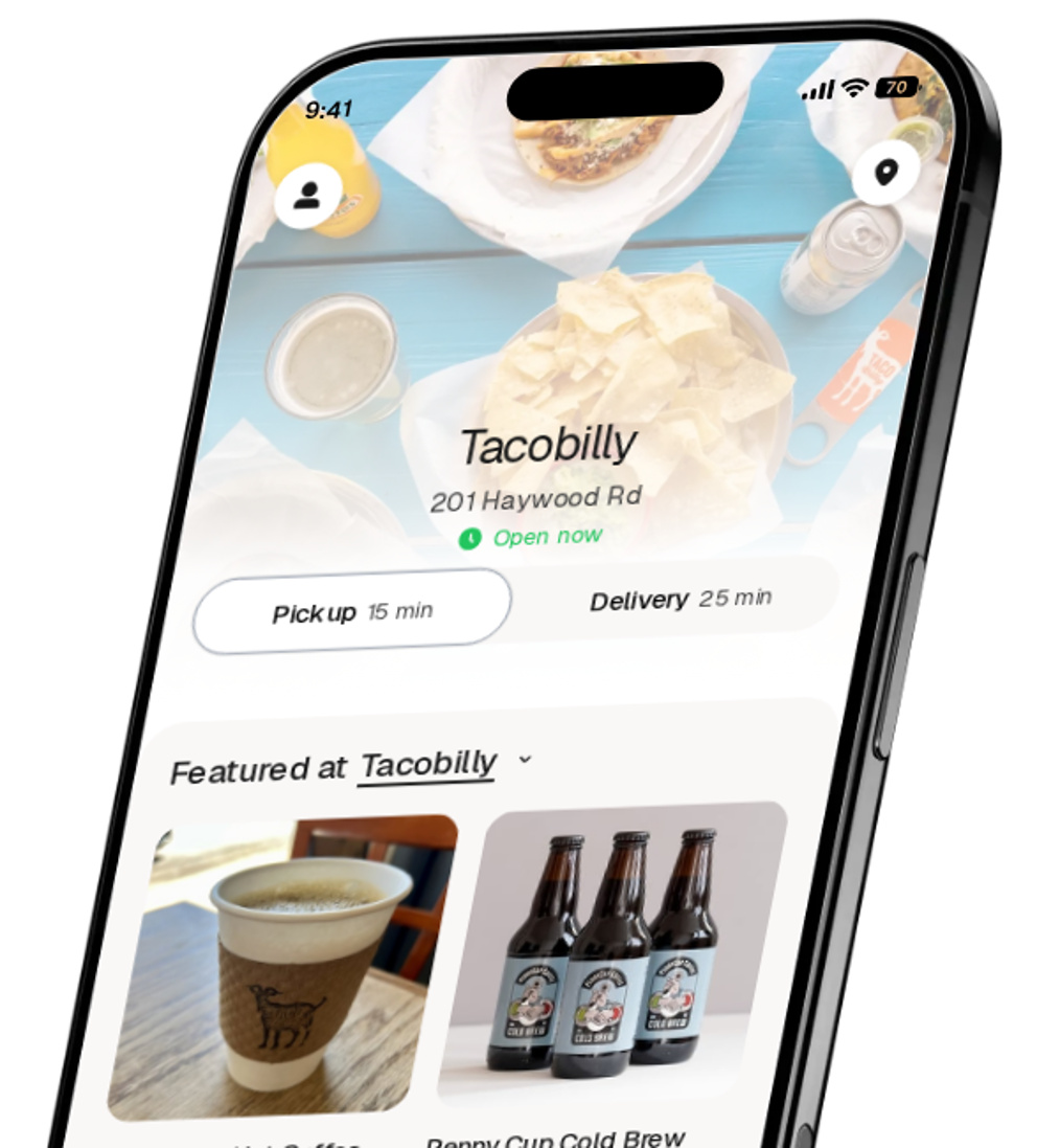 Tacobilly app preview