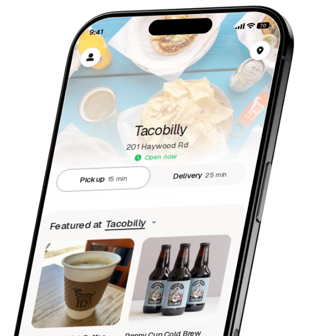 Tacobilly app preview